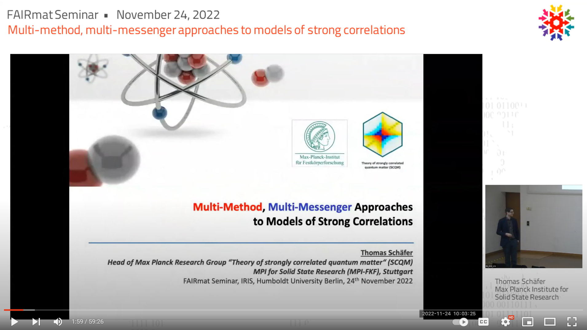 Multi-method, multi-messenger approaches to models of strong correlations